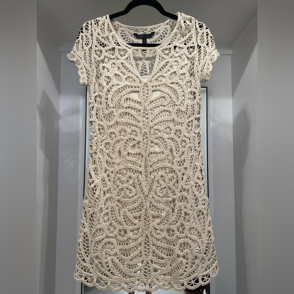 BCBG Maxazria crochet dress
